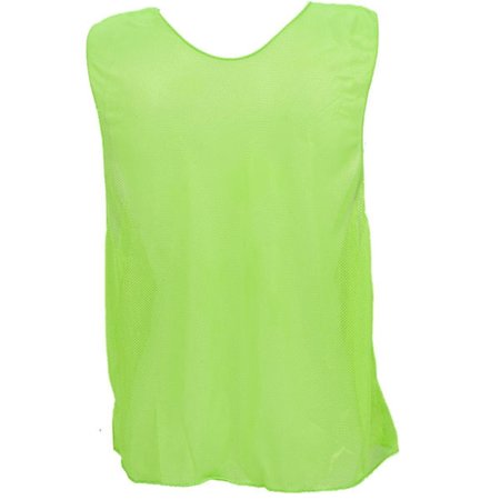 CHAMPION SPORTS Adult Practice Vest&#44; Fluorescent Green PSAFG